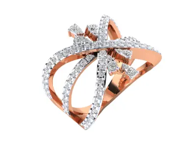  Women Ring Render 3dm STL MTL SLC JCD OBJ FBX Details 3D print model 59