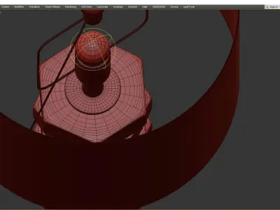 Screw Low-poly 3D model