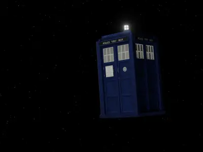 Tardis Exterior 3D model