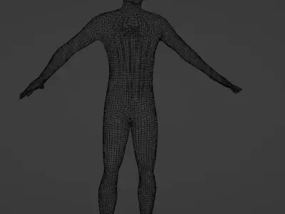 The Amazing Spider-man 1 3D Model Low-poly 3D model