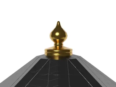 Wooden Garden Pavilion 3D model