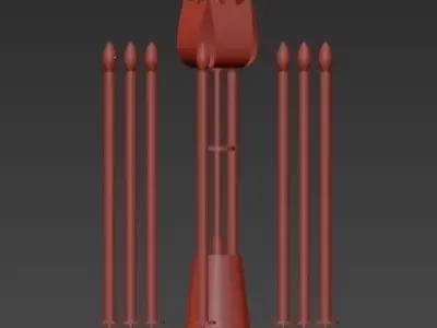 Large Chandelier 3D model