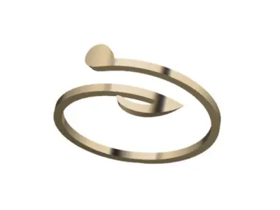 10 Collection of Simple Ring 03 3D print model