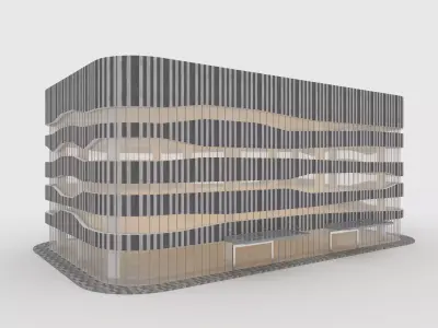 Office 3 Building 3D model