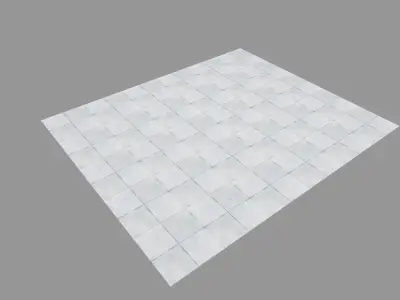 Floor Seamless Textured Low-poly 3D model