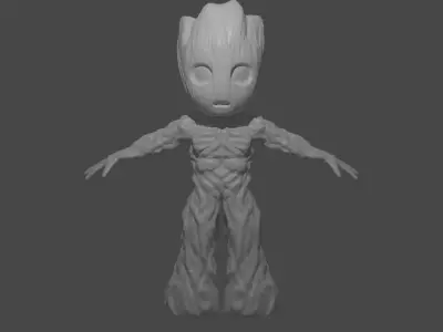Baby Groot  3D model
