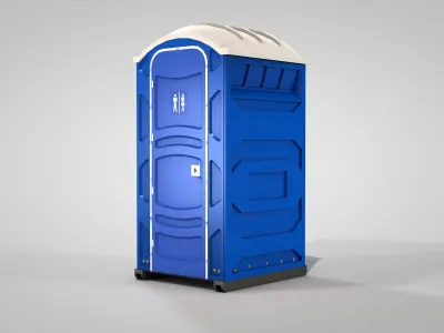 Portable Toilet 3D model