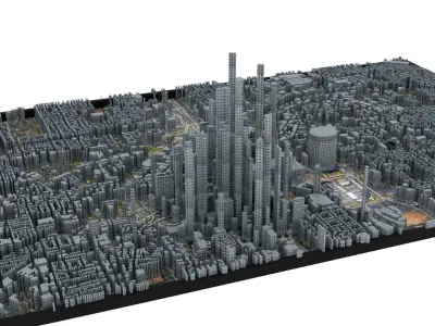 City of Atlanta 3D model