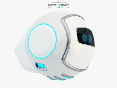 Dog walker XIV bot 3D model