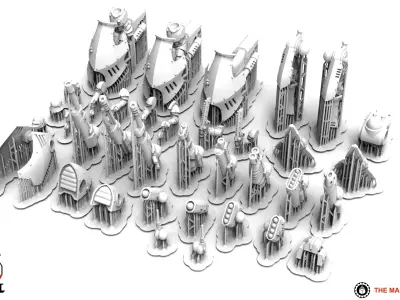 Feudal Guard - Walker Mk2 3D print model