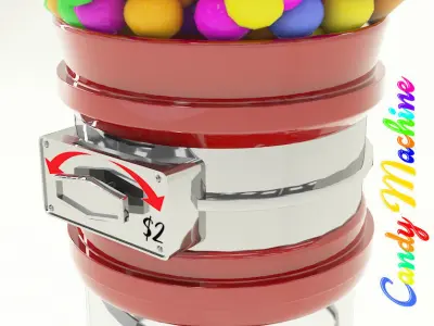 Candy Machine 3D model
