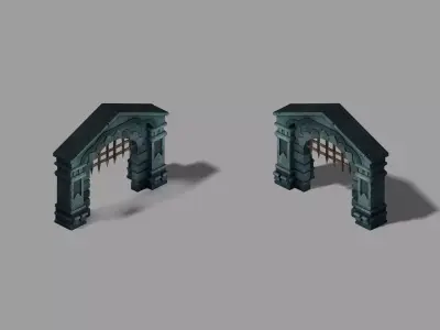 The Palace - Shimen 01 3D model