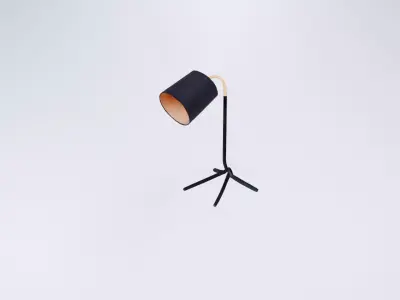 Low Poly Desk Lamp - Stylized Office Lighting 3D model