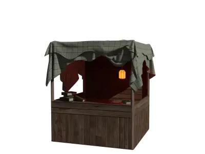 Book Shop Free 3D model