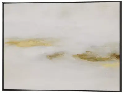 Set of 3 Abstract Paintings in Frames 3D model 47