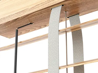 Wooden Blinds Set 17 3D model