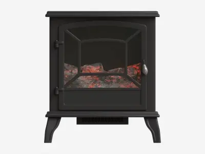 Electric Heater Fireplace Lokatse Home 03 3D model