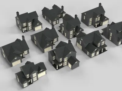 British House Design Collection 1-10 Pack T1