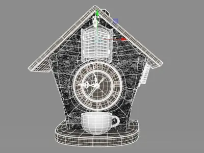 housebird clock  3D model