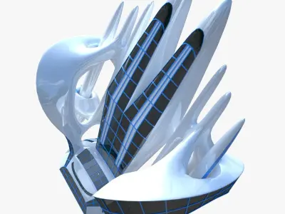 Future building II 3D model