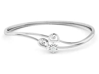 Flower Bracelet 3D print model