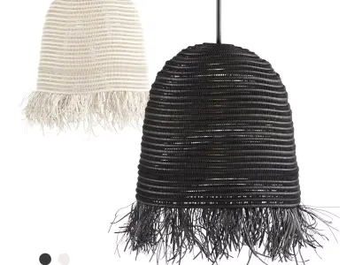 Cosydar raphia lamp  3D model