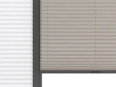 Pleated blind 3D model