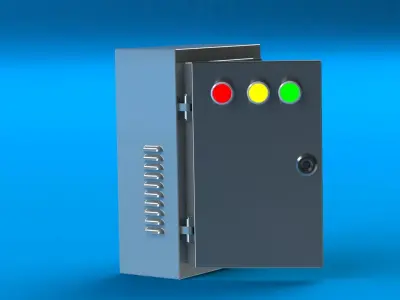 Electrical Panel 3D model