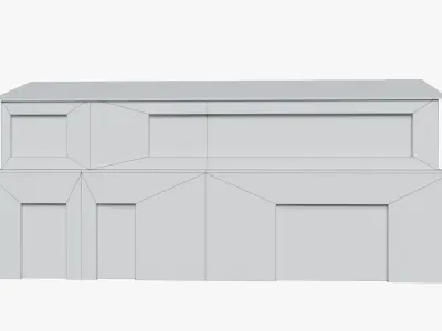 Warehouse 1 Low-poly 3D model purchase