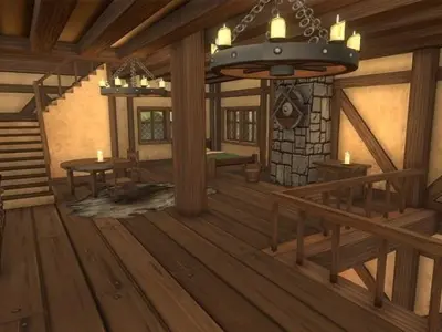 3D Medieval House Village Cartoon Kit Low-poly 3D model