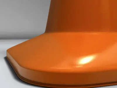 Traffic Cone 3D model