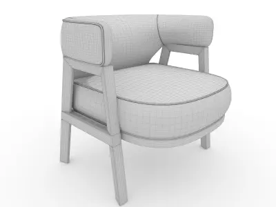 Armchair 63 3D model
