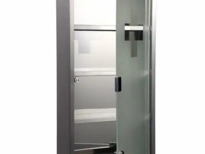 Silver Cleaves Surface Mount Flat Medicine Cabinet Free 3D model