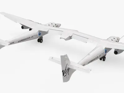  Virgin Galactic Mothership Eve Rigged 