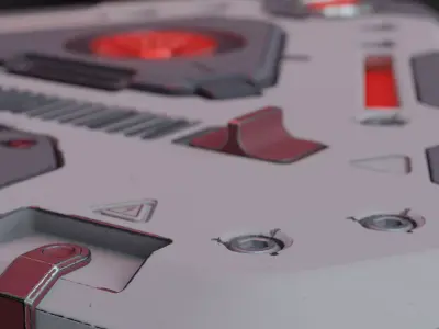 3D SI-FI MODEL 3D model