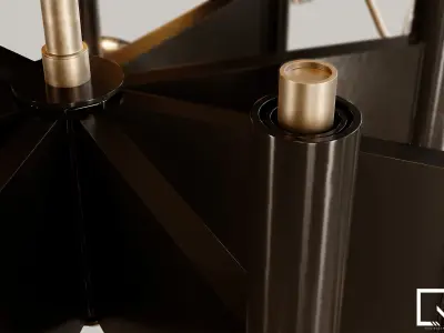 Crosby Chandelier 3D model