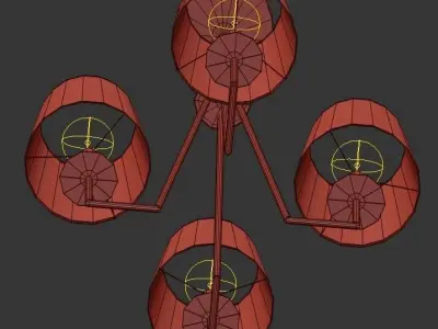 Keegan Chandelier 3D model