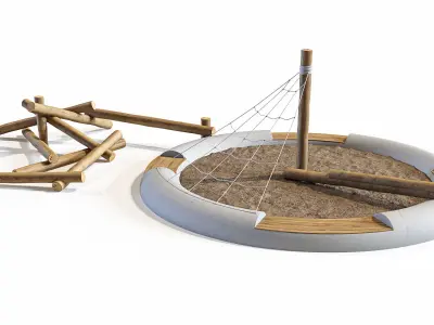 Playground Sandbox by Taiga 3D model