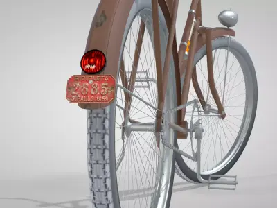 Bicycle 50s Original  3D model