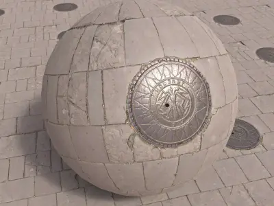 Block Paving 06 - Photogrammetry based Environment Texture  Texture