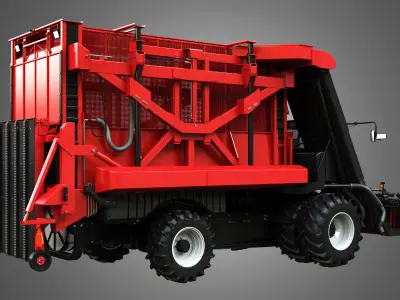 Module Express 635 - Cotton Picker 3D model