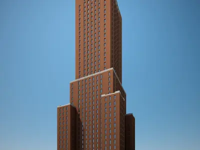 Skyscraper 10 3D model