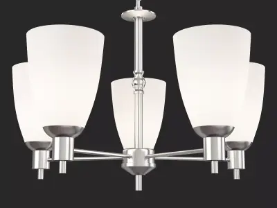 JACKSON CHANDELIER Low-poly 3D model