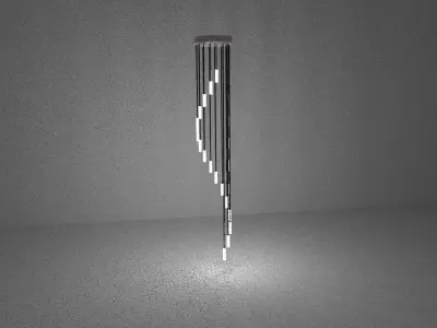 Ceiling Light Free low-poly 3D model