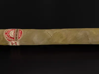 Cigar Low-poly 3D model