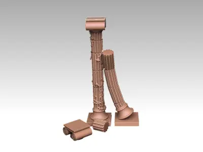 Roman Temple Builder ROYALTY FREE VERSION 3D print model