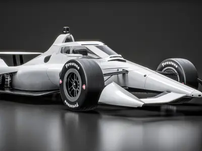  Dallara DW12 UAK-18 2025 Oval Speedway 