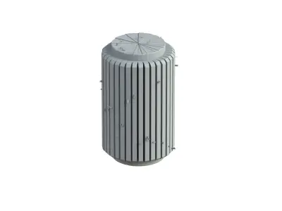 Sci Fi Object No 3298 Low Poly Low-poly 3D model