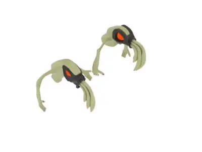 Oddword Slig Raw Low-poly 3D model