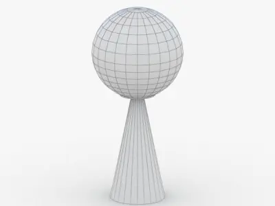 1390 - Table Lamp Low-poly 3D model